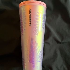 Iridescent Starbucks cold cup